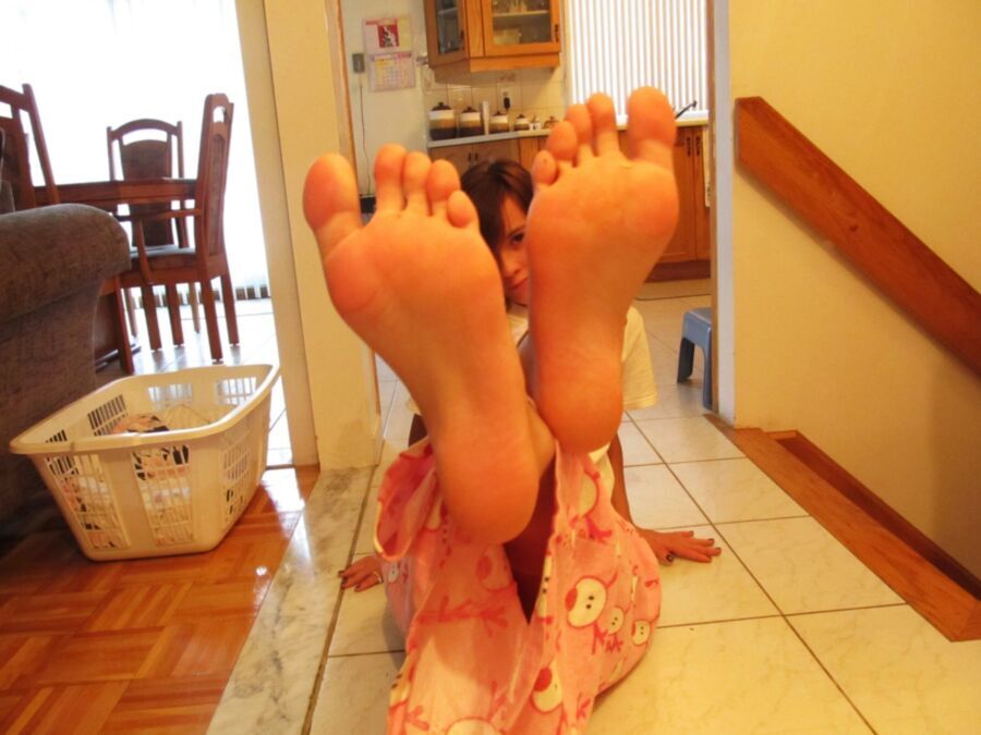 Free porn pics of Foot Fetish + Cute Girlfriend = This Set 12 of 183 pics