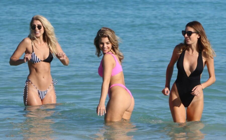 Free porn pics of Jessica Martin Jacquelyn Noelle and Alana Paolucci in bikinis 23 of 33 pics