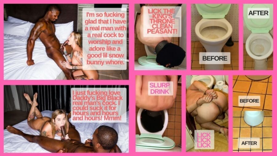 Free porn pics of Sissy Losers - Cuckboy Toilet Treat 2 of 3 pics