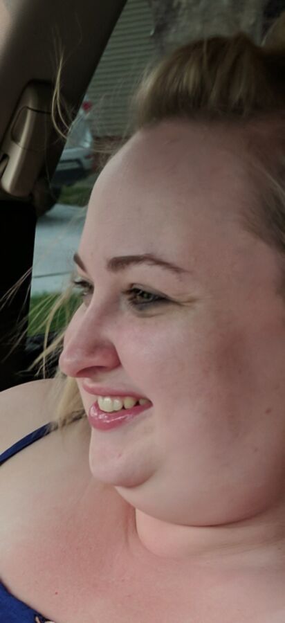 Free porn pics of Blonde BBW with lovely smile 23 of 24 pics