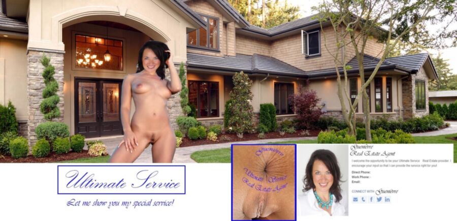 Free porn pics of Real Estate Agents Special Talents (fakes) 6 of 9 pics