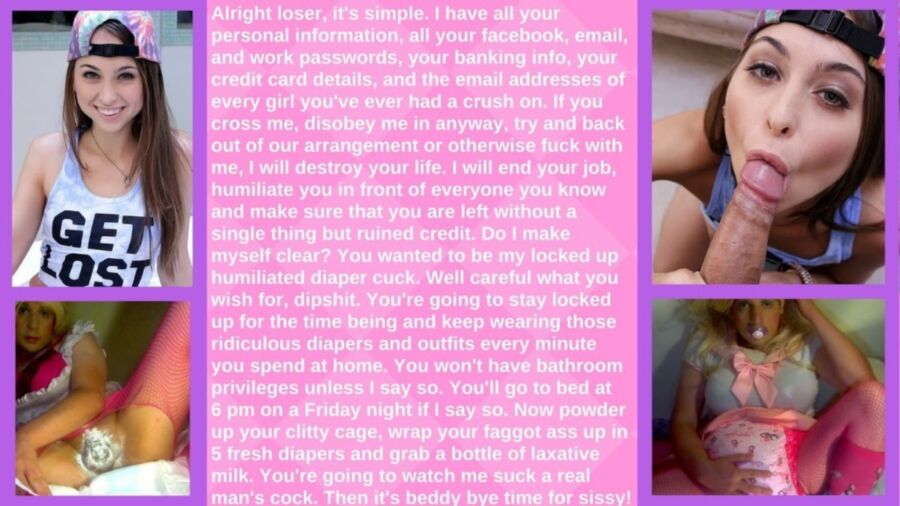 Free porn pics of Sissy Losers - Diaper Cuck Findom Blackmail 2 of 6 pics
