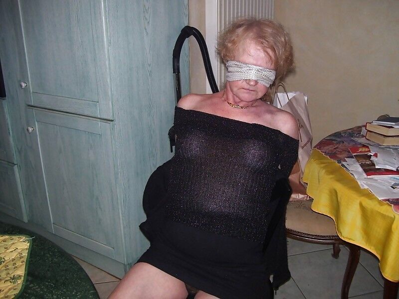 Free porn pics of French Gilf Bondage 4 of 19 pics