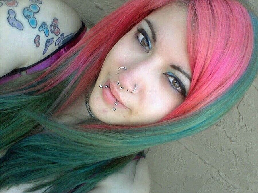 Free porn pics of Facial and tongue piercings 14 of 31 pics