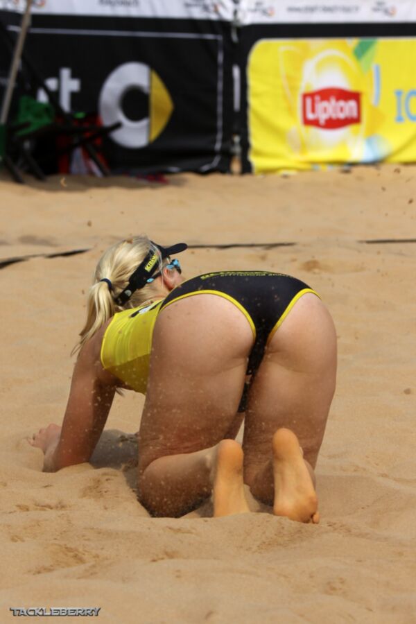 Free porn pics of Assorted asses - Beach volleyball 1 of 117 pics