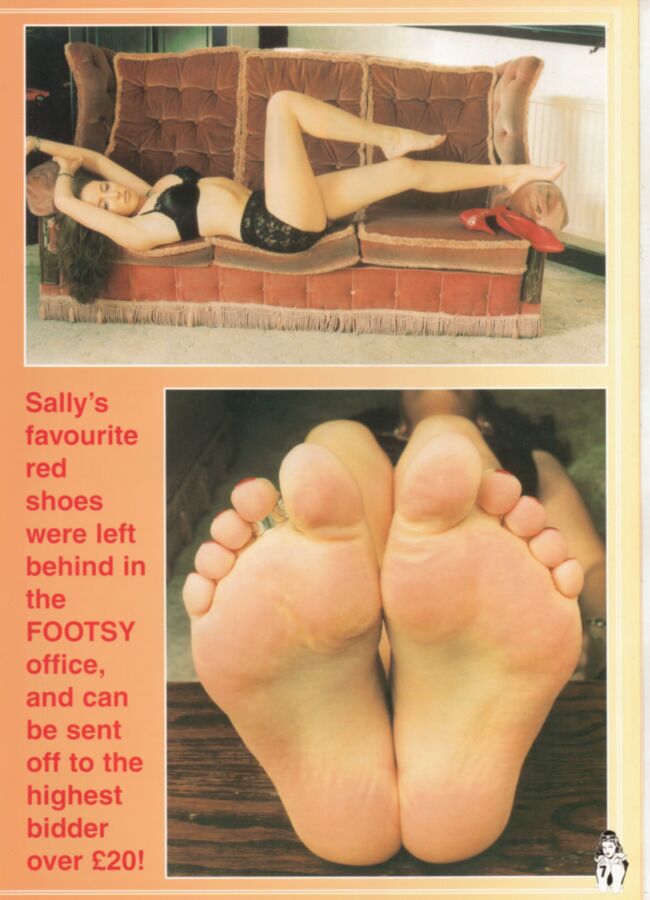 Free porn pics of Footsy magazine rare pic 2 of 2 pics