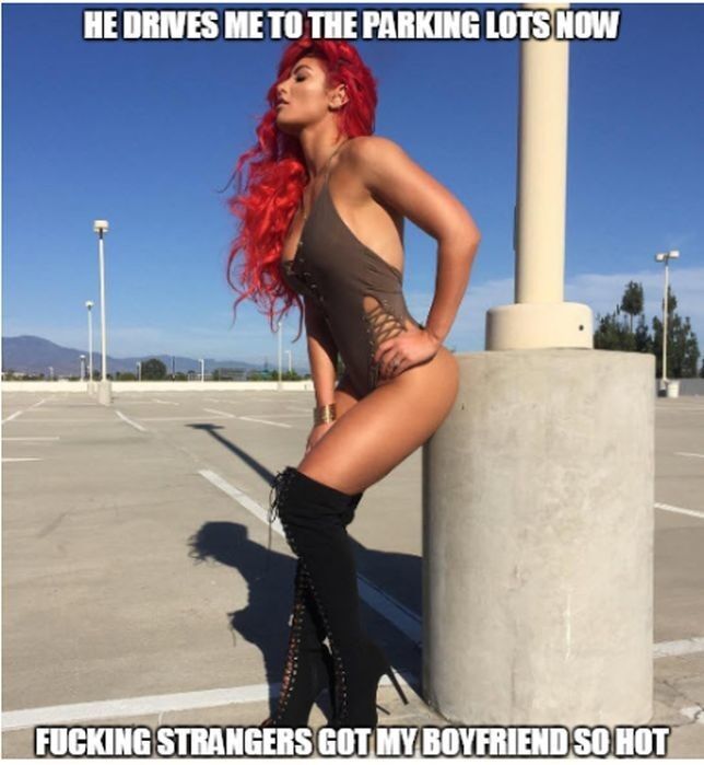 Free porn pics of Eva Marie sissy captions 7 of 12 pics