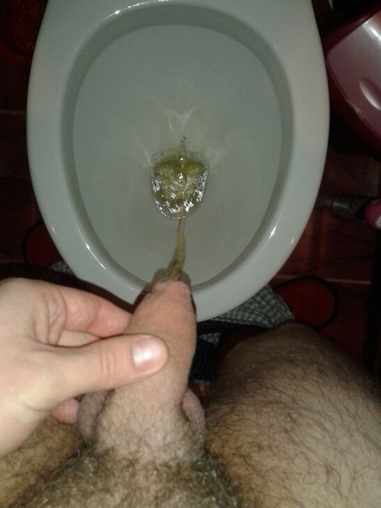 Free porn pics of Me pissing in toilet 2 of 8 pics