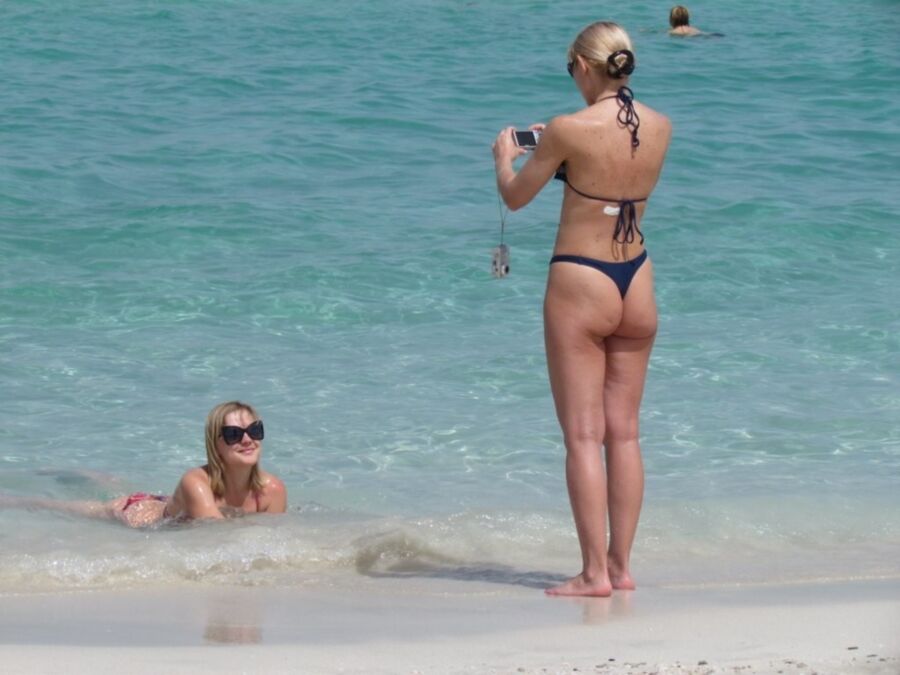 Free porn pics of Two girls on the beach. 3 of 15 pics