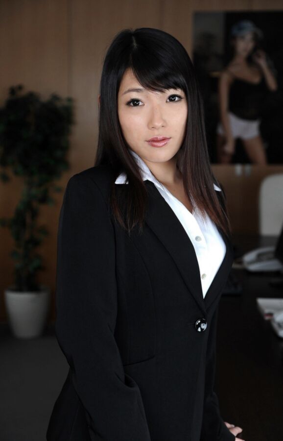 Free porn pics of Office Girl Akane Okamoto 3 of 14 pics