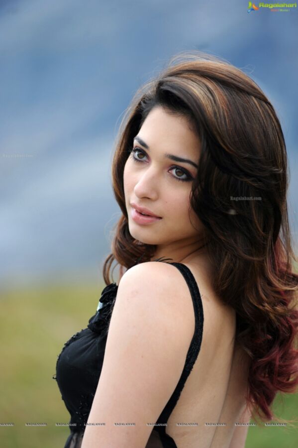 Free porn pics of Tamannaah Bhatia - Hot Indian Celeb in Black Sleeveless Skirt 24 of 334 pics