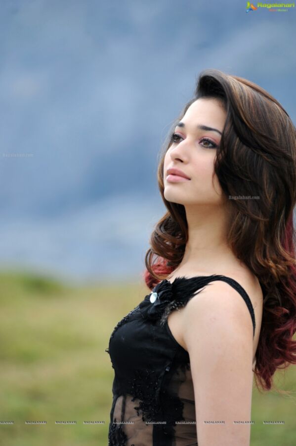 Free porn pics of Tamannaah Bhatia - Hot Indian Celeb in Black Sleeveless Skirt 19 of 334 pics