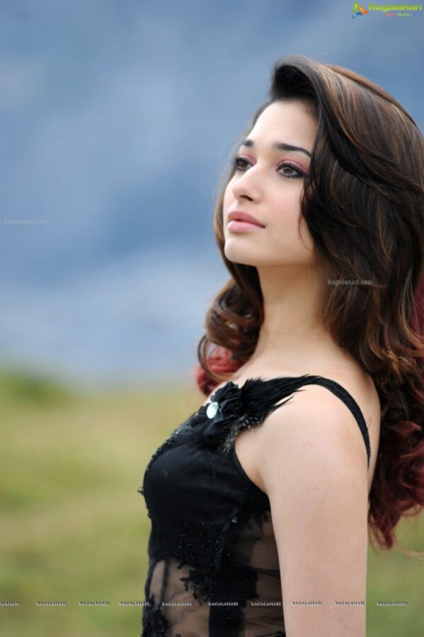 Free porn pics of Tamannaah Bhatia - Hot Indian Celeb in Black Sleeveless Skirt 18 of 334 pics