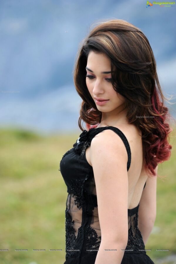 Free porn pics of Tamannaah Bhatia - Hot Indian Celeb in Black Sleeveless Skirt 15 of 334 pics