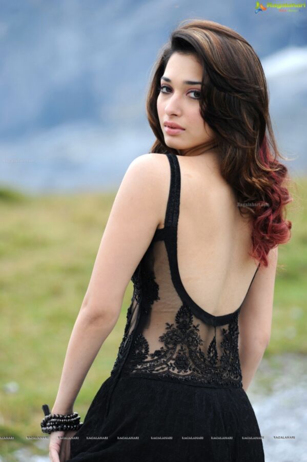 Free porn pics of Tamannaah Bhatia - Hot Indian Celeb in Black Sleeveless Skirt 7 of 334 pics