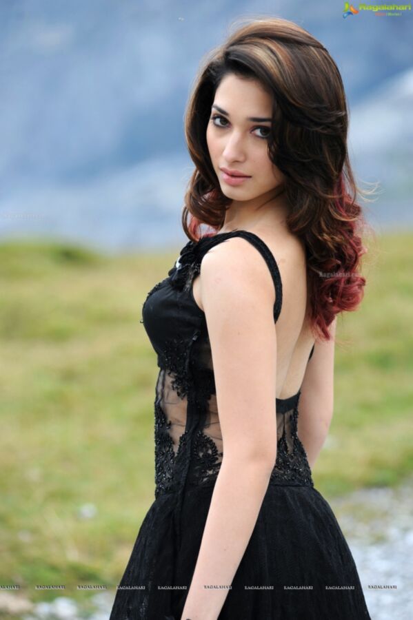 Free porn pics of Tamannaah Bhatia - Hot Indian Celeb in Black Sleeveless Skirt 14 of 334 pics