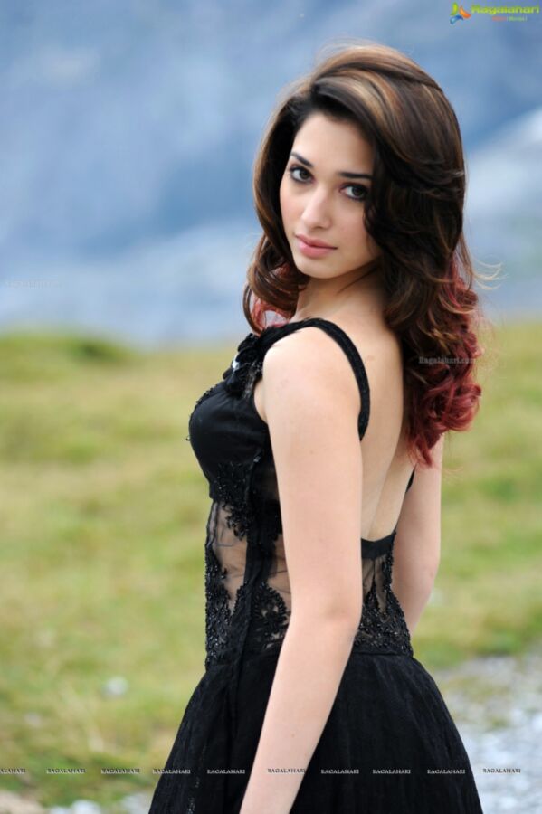 Free porn pics of Tamannaah Bhatia - Hot Indian Celeb in Black Sleeveless Skirt 13 of 334 pics