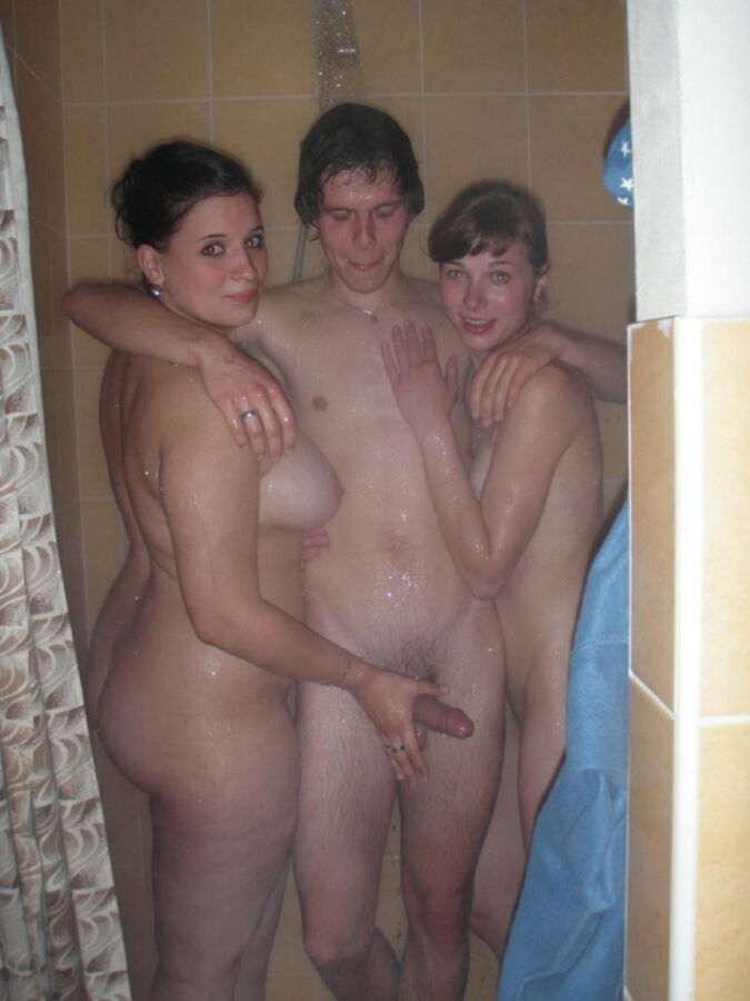 Free porn pics of Amateur Teen Shower Fun - lucky guy.... 8 of 19 pics