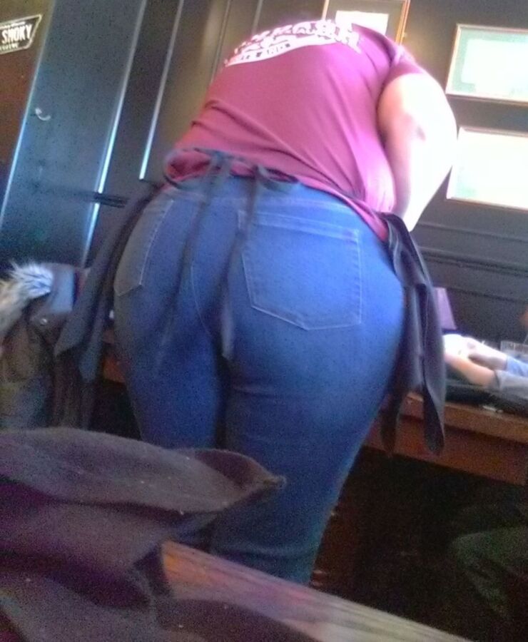 Free porn pics of Big Thick Curvy Sexy Ass In Tight Jeans 3 of 3 pics