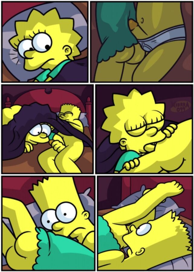 Free porn pics of Bart & Lisa Simpson - NOT SO TREEHOUSE OF HORROR 6 of 6 pics