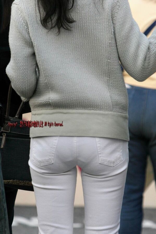 Free porn pics of Asian ass in white jeans 15 of 40 pics