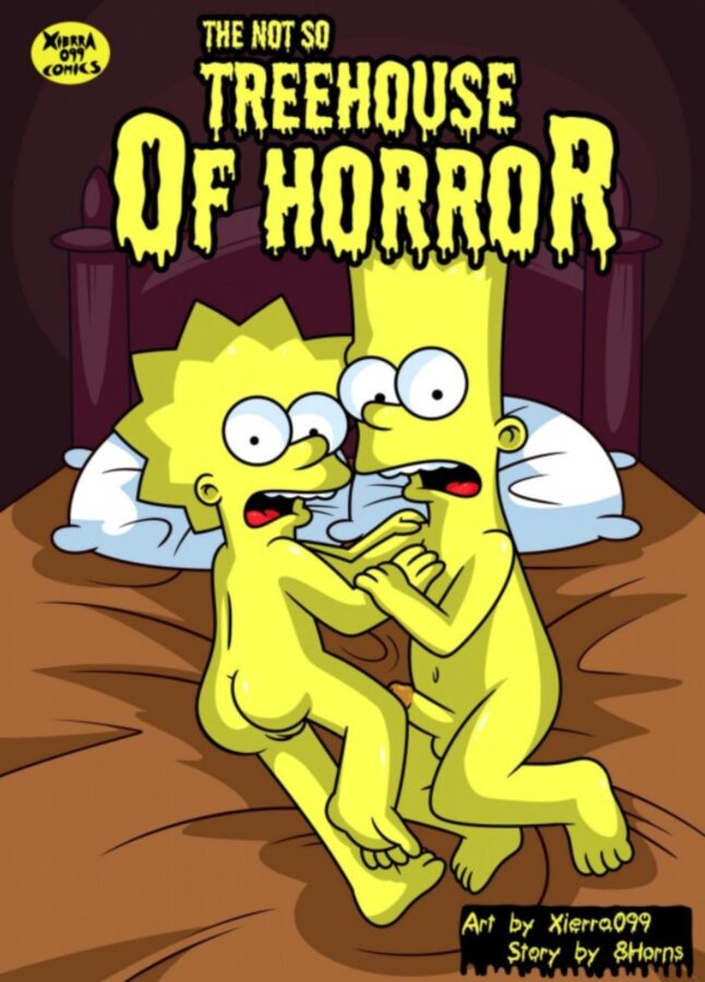 Free porn pics of Bart & Lisa Simpson - NOT SO TREEHOUSE OF HORROR 1 of 6 pics