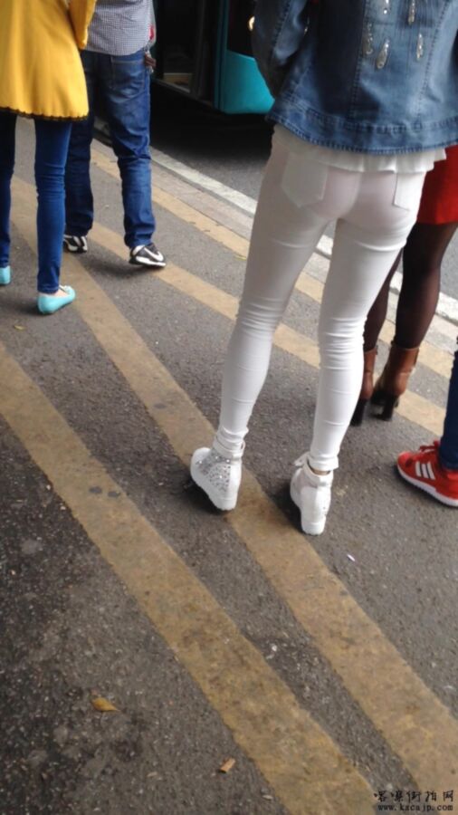 Free porn pics of Asian ass in white jeans 7 of 40 pics