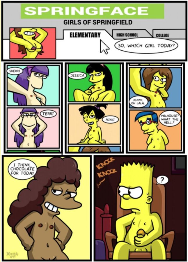 Free porn pics of Bart & Lisa Simpson - NOT SO TREEHOUSE OF HORROR 3 of 6 pics