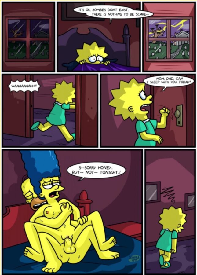 Free porn pics of Bart & Lisa Simpson - NOT SO TREEHOUSE OF HORROR 2 of 6 pics