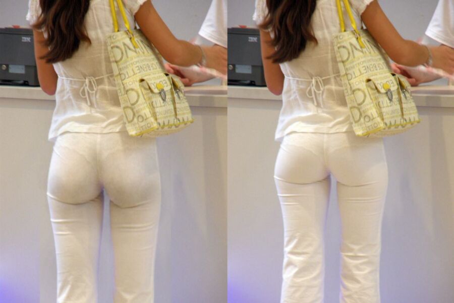 Free porn pics of Asian ass in white jeans 6 of 40 pics