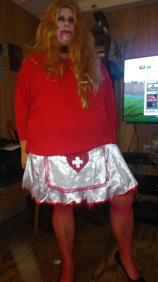 Free porn pics of My Wifes Zombie Nurse Halloween Outfit, For Comments 7 of 13 pics