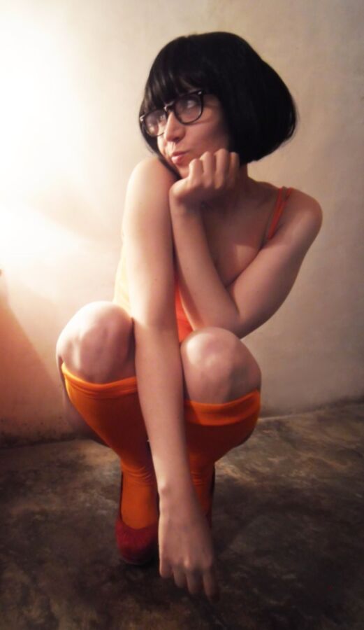 Free porn pics of Scooby Doo Cosplay Costume Velma Daphne 20 of 33 pics