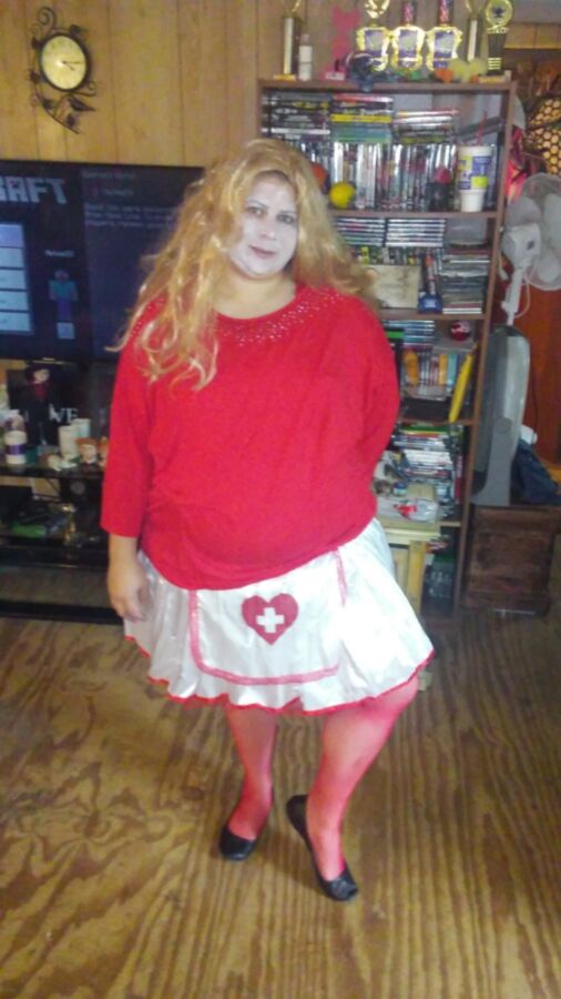 Free porn pics of My Wifes Zombie Nurse Halloween Outfit, For Comments 2 of 13 pics