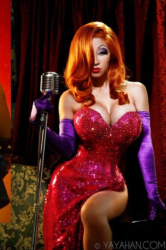 Jessica rabbit cosplay hot Jessica rabbit cosplay hot