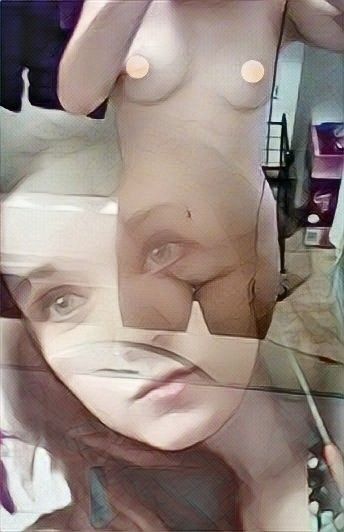 Free porn pics of Teen nude art! PicsArt @yourbeautyart 1 of 17 pics