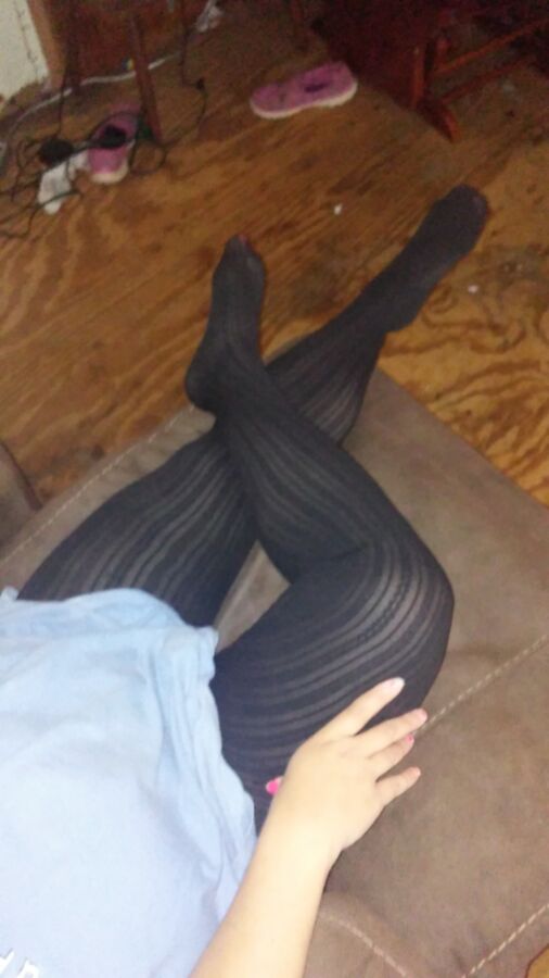 Free porn pics of My Wife In Her Black Tights For Your Use Comments Wanted 10 of 16 pics