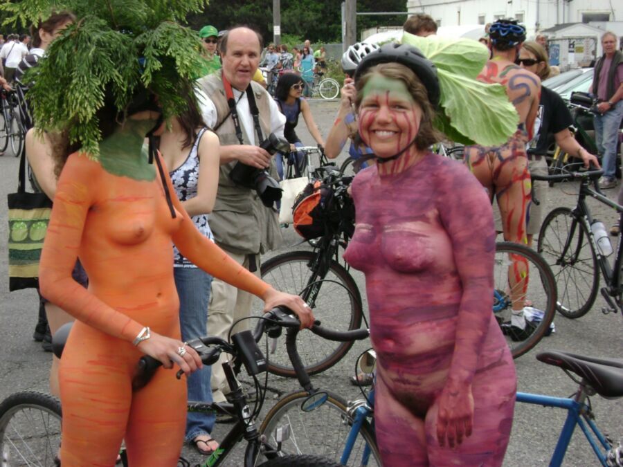 Free porn pics of World Naked Bike Ride - Hairy girls 11 of 279 pics