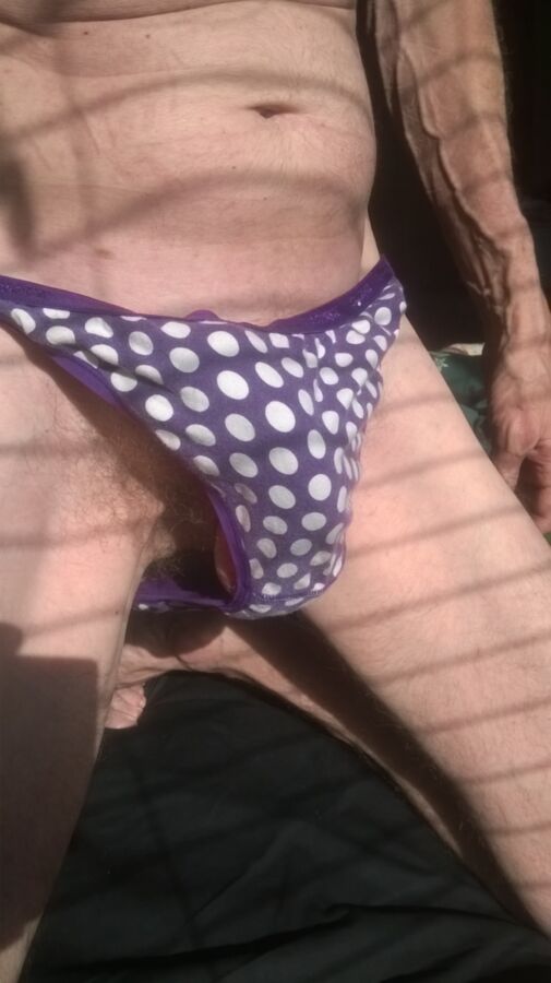 Free porn pics of Polka Dot Panties Packed 3 of 6 pics