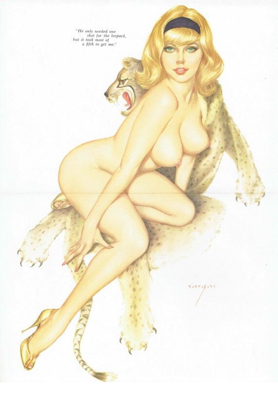 Free porn pics of Vintage Pin Up Art 10 of 48 pics