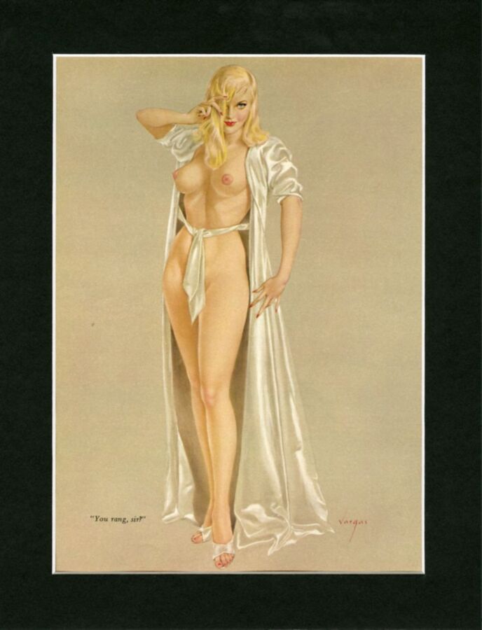 Free porn pics of Vintage Pin Up Art 3 of 48 pics