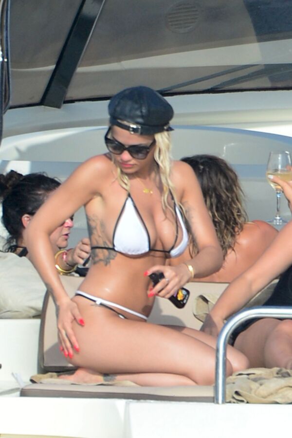 Free porn pics of Rita Ora White Bikini Cameltoe 13 of 37 pics