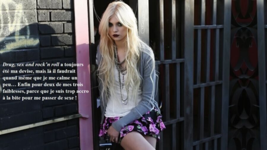 Free porn pics of Taylor Momsen en captions 4 of 7 pics