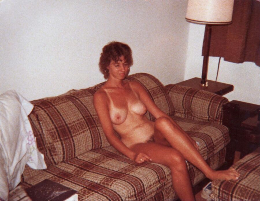 Free porn pics of Retro Gold - Cathy Diane Schneider - brown sofa 6 of 11 pics