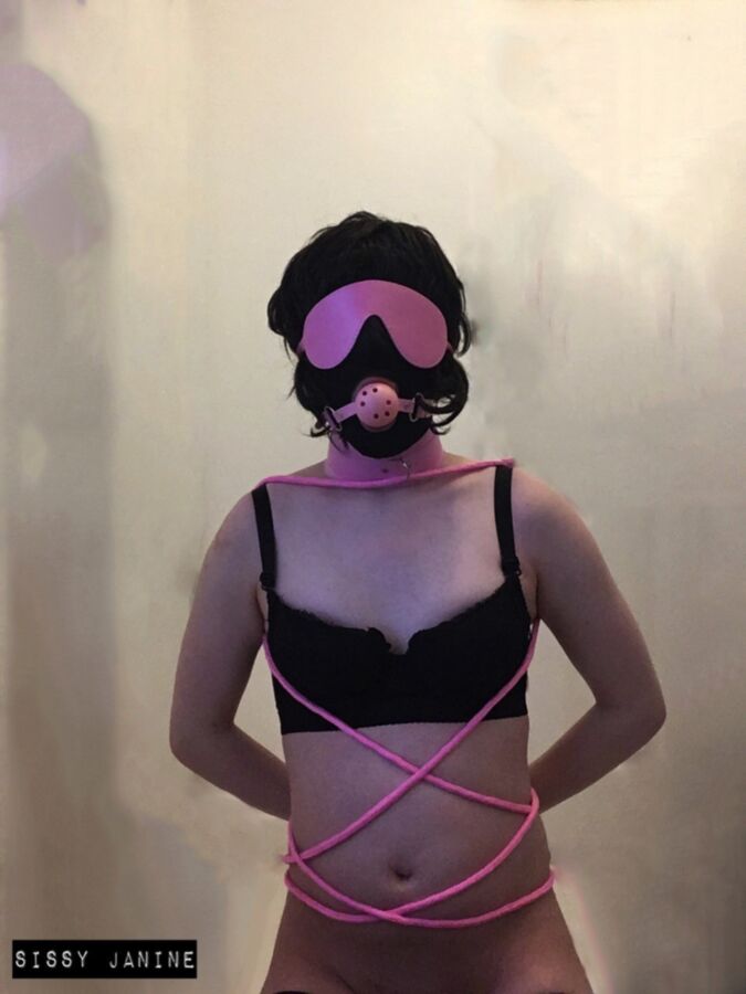 Free porn pics of Pink and Black Sissy Slave 13 of 14 pics