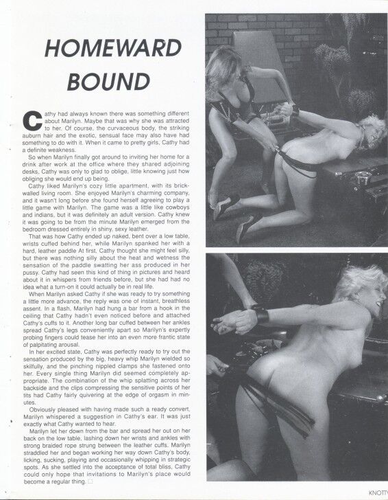 Free porn pics of More Bondage Magazine Scans. 14 of 34 pics