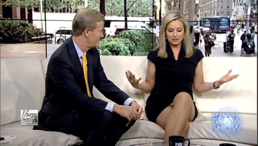 Free porn pics of Sandra Smith of Fox News fake upskirts and nipple pokies 14 of 23 pics