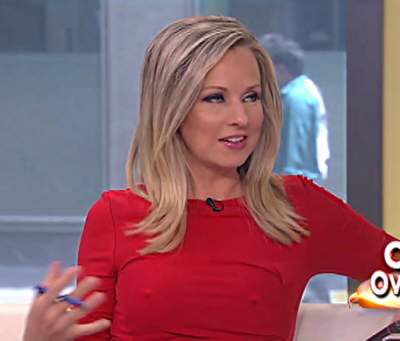 Free porn pics of Sandra Smith of Fox News fake upskirts and nipple pokies 4 of 23 pics