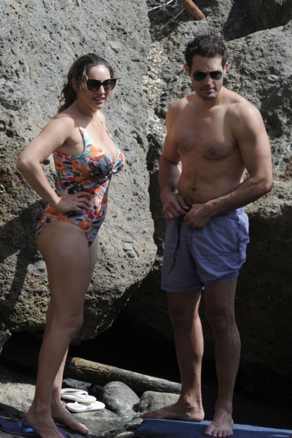 Free porn pics of Kelly Brook- Big Titted English Celeb in Sexy Swimsuit in Ischia 9 of 69 pics