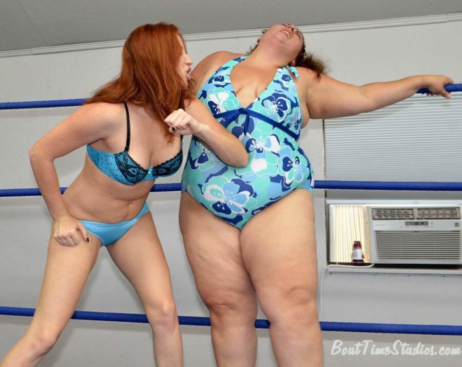 Free porn pics of Big Girls Wrestling and Catfighting 14 of 248 pics