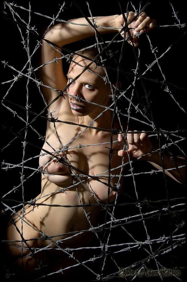 Free porn pics of Barbed Wire BDSM 4 of 72 pics
